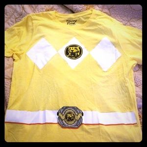 Power Rangers Yellow Ranger women's tee